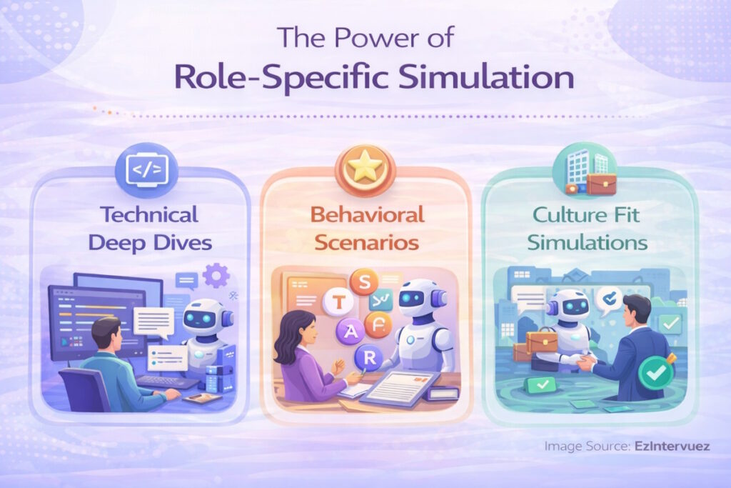 The Power of Role-Specific Simulation